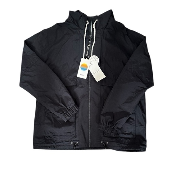 Vuori Elijo Hooded Water Resistant Rain Jacket